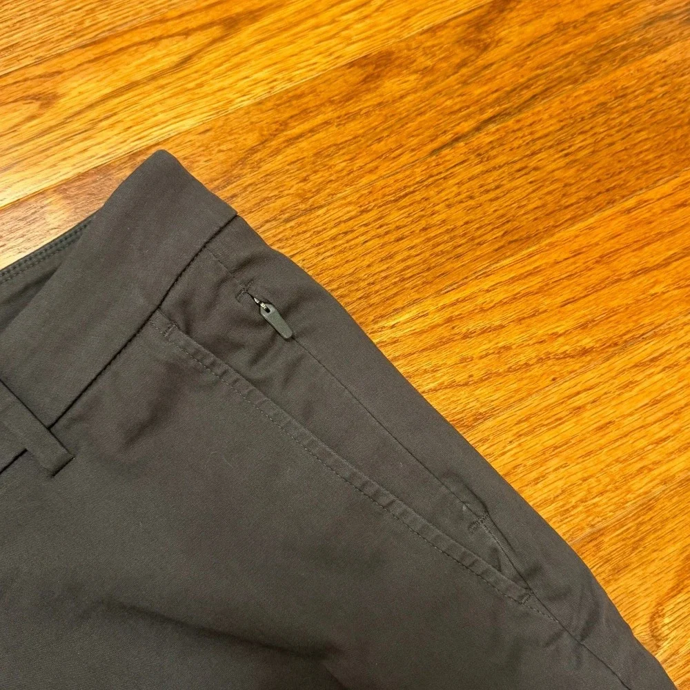 Birddogs Pants Mens 34x28 Gray Lined Golf Chino Stretch Performance Casual